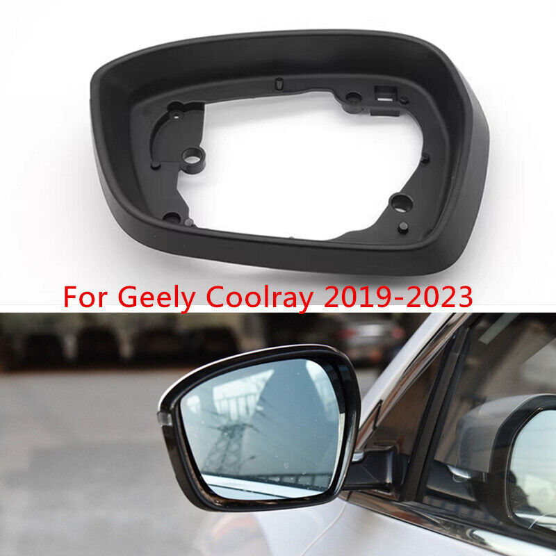 Matte Black LH Rearview Door Mirror Cover Housing for Geely Coolray 2019-2023