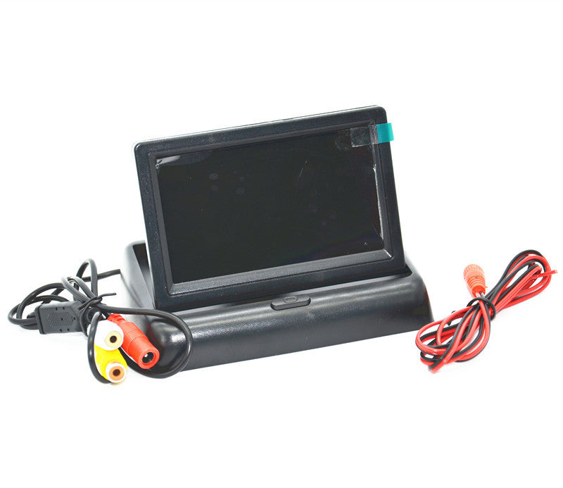 Car Backup Reverse image Display Foldable 4.3 Inch Color LCD TFT Monitor Screen