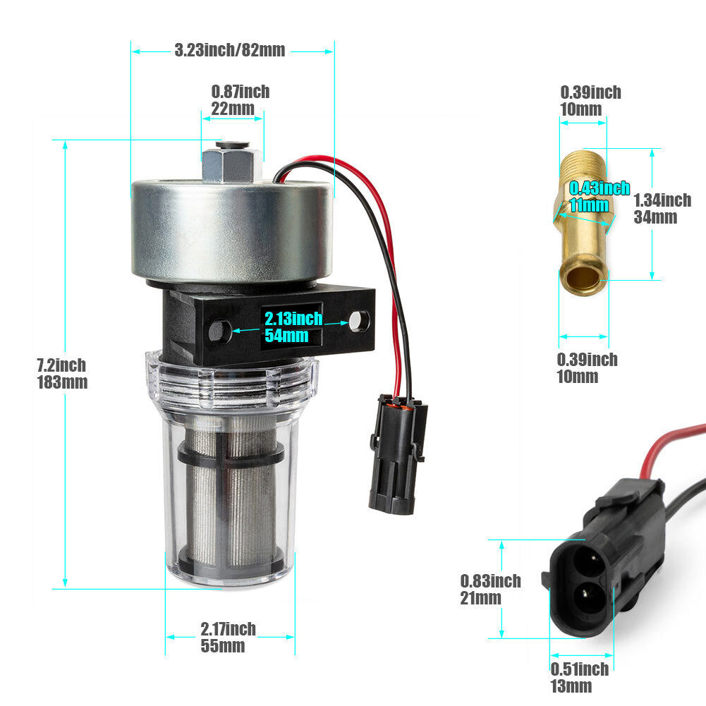 Diesel fuel pump 30-01108-03 Fits Thermo King 41-7059 Replacement bracket