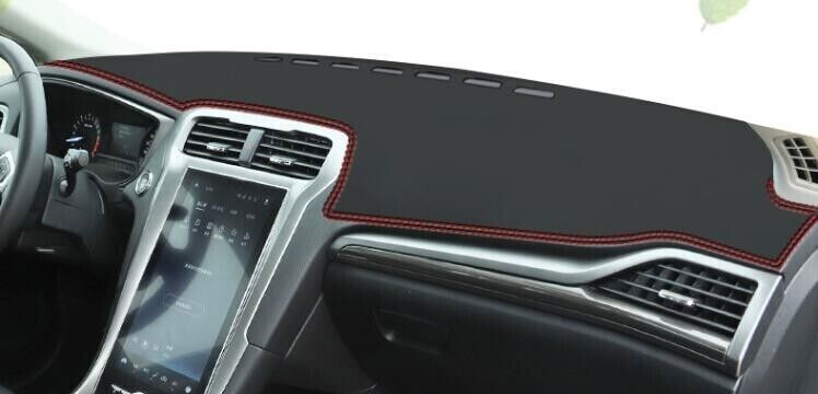 PU leather Dashboard Dash Mat Non-slip DashMat Sun Shade for Ford Fusion 2013-20