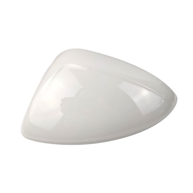 White Left Rearview Door Mirror Cover Shell Cap Fit for Buick Regal 2017-2019