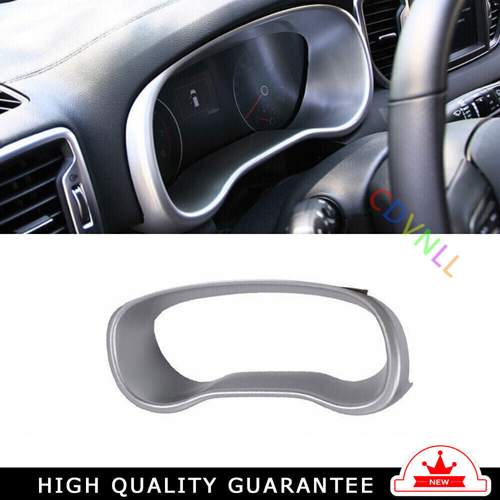 Inner Dashboard Panel Frame Cover Trim Fit for Kia Sportage 2017-20 Matte Silver