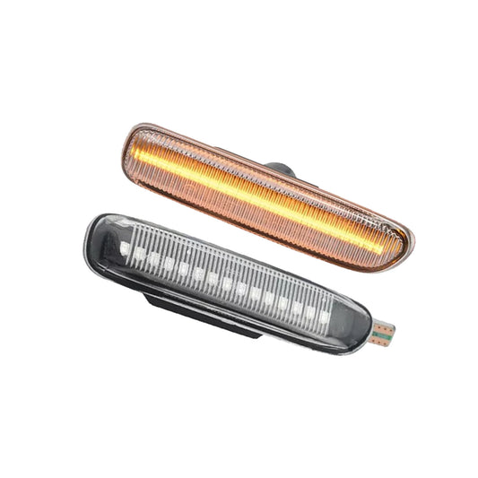 for BMW 3 Series E46 1997-2001 Running Water Fender Lights Side Lights Turn NEHa