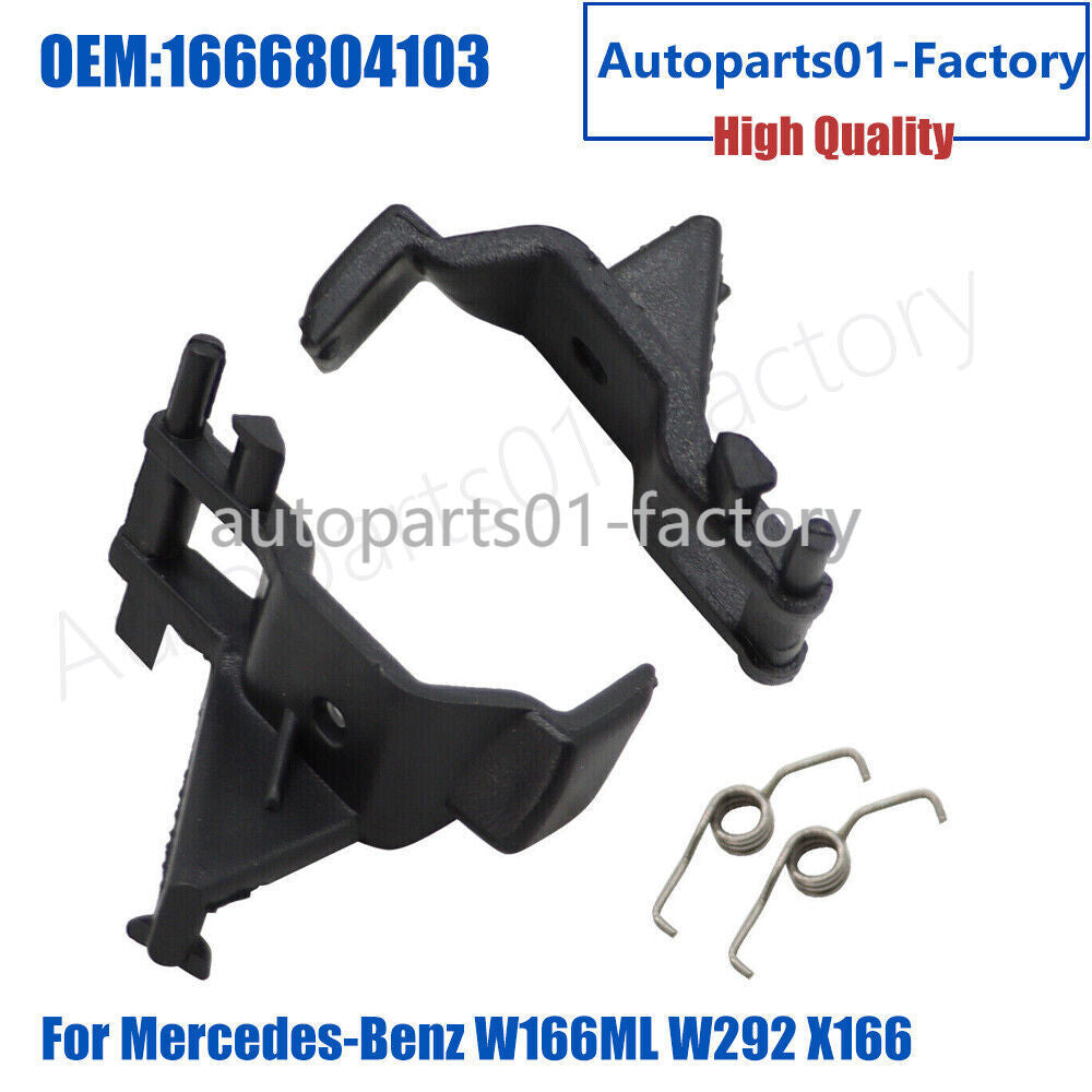 2Center Console Armrest Right Side Latch Clips for Mercedes-Benz W292 X166 GL