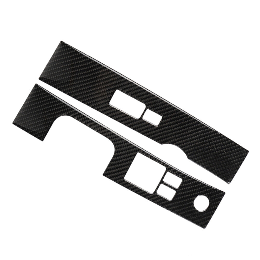 for Nissan 350Z 06-09 Carbon Fiber Inner Window Lift Switch Panel Cover Trim