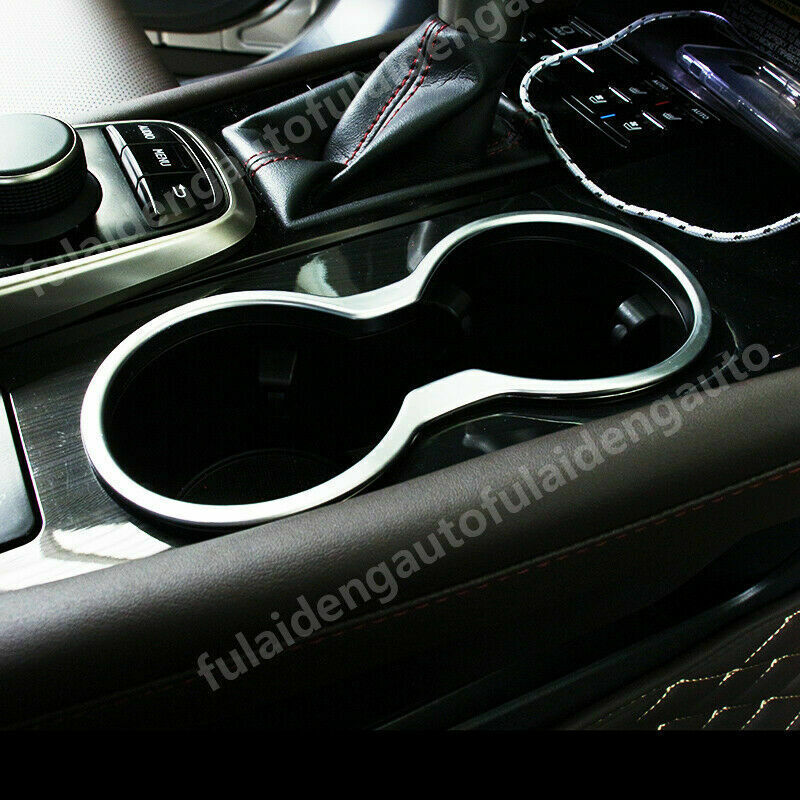 for Lexus RX350/450H 2016-2021 Silver Center Console Water Cup Holder Panel Trim