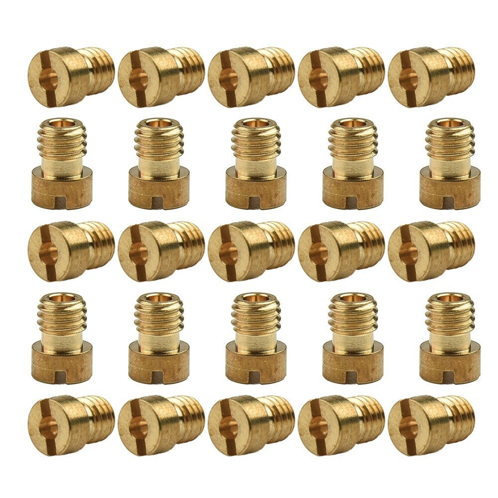25pcs Main Jet 55-115 M5 5mm For Dellorto SHA 13/SHA 14/SHA 15/SHB 16/ SHB 19/