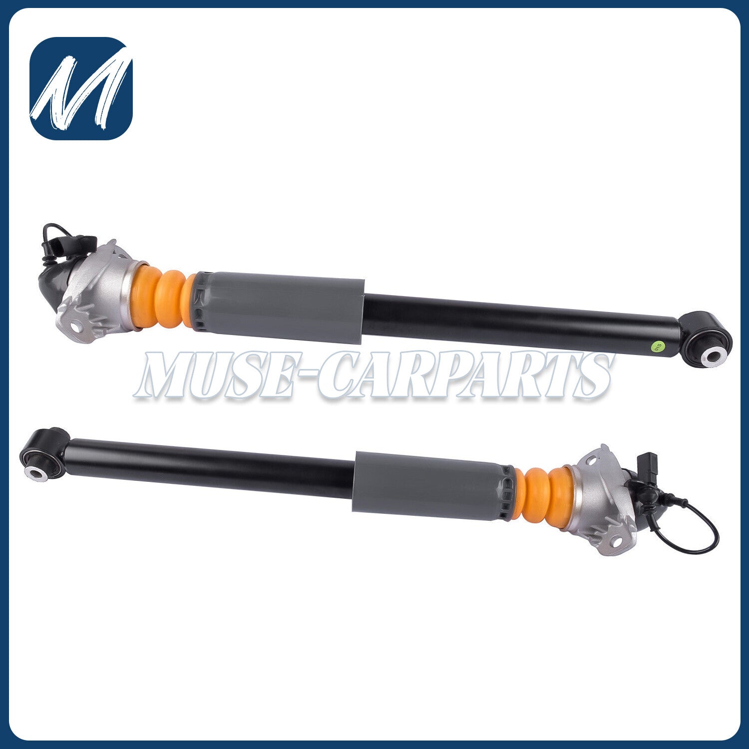 2x rear shock absorber struts + 1x compressor pump for Infiniti QX56 QX80 V8 2011-2020