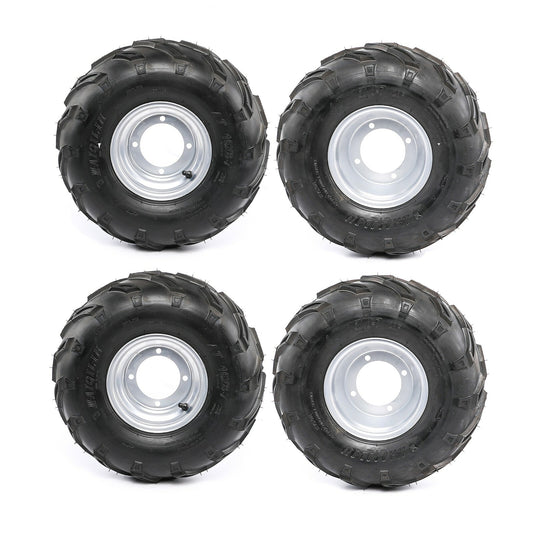 4-piece set with 4 bolts, 7-inch wheels, 16x8x7 tires and rims suitable for all-terrain vehicles, four-wheel go-karts, Taodao.