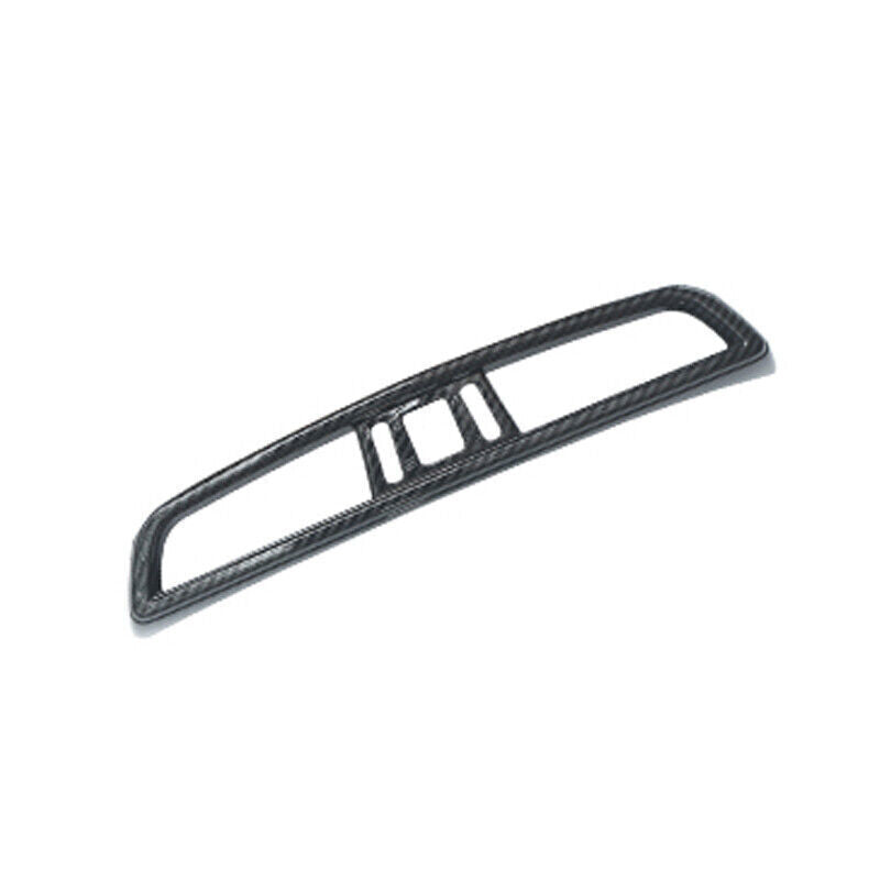 Middle Air Outlet Vent Cover Trim Fit for Nissan Rogue Sport 17-21 Carbon Fiber
