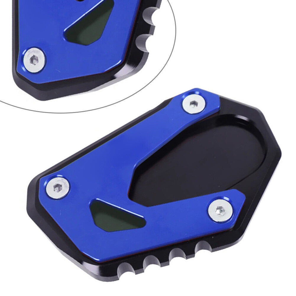 Side Stand Enlarge Kickstand Pad Blue for Suzuki GSX8S GSX-8S GSX 8S 2023