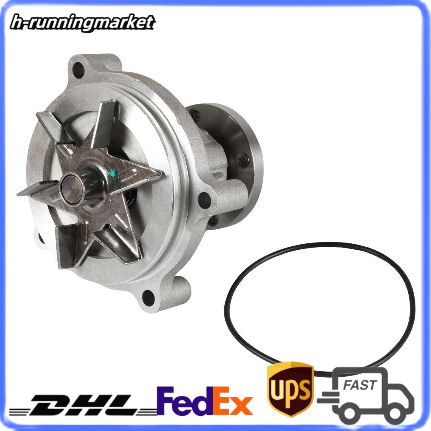 Water Pump for Ford E150 E250 E350 E450 F150 F250 2003-2016 4.6L 5.4L M30 AW4130