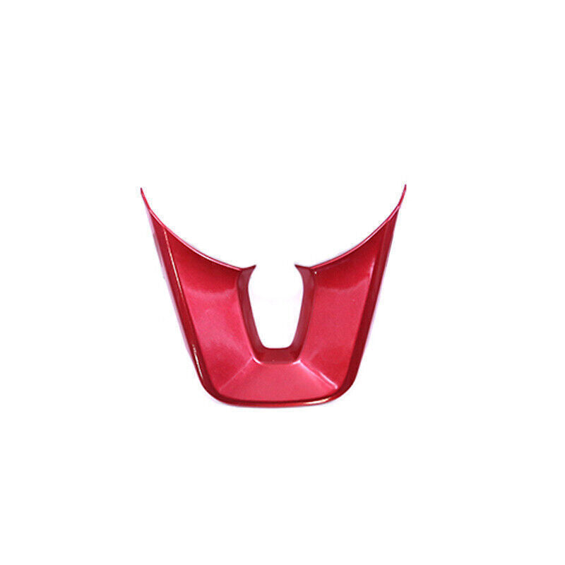 Car Inner Steering Wheel U Type Cover Trim for Kia K3 Forte 2019-2022 Bright Red