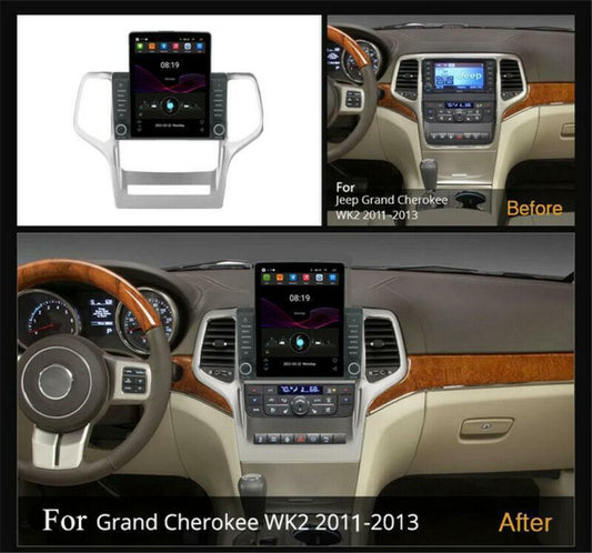 Android10.1 Stereo Radio GPS Spilt Screen 9.5 2011-2013 for JEEP GRAND CHEROKEE