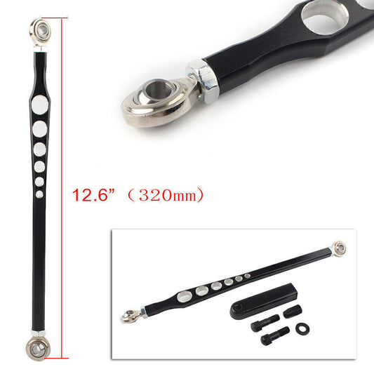 Schalthebel Verkn¨¹pfung Schwarz F¨¹r for Harley Softail Touring Electra Street Glide