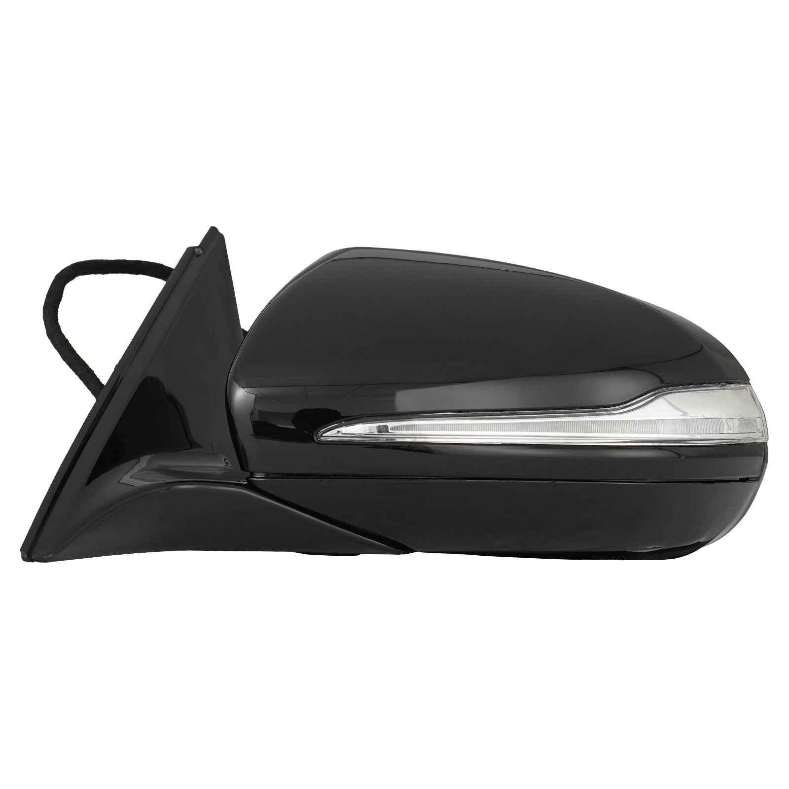 Black left-hand side blind spot mirror for 2014-2020 for MERCEDES S500, S550, and S560.