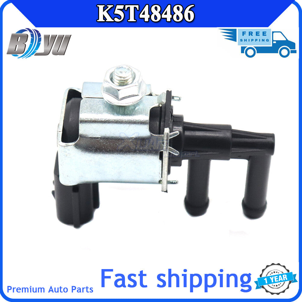 Steam purification solenoid valve K5T48486 is suitable for Subaru Legacy Impreza Outback.
