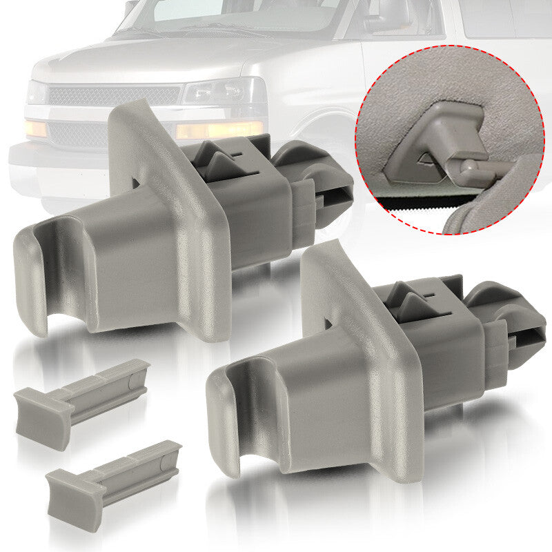 2x Sun Visor Retainer Clip 25840046 for Chevrolet for GMC Savana 1500 2500 2003-2017