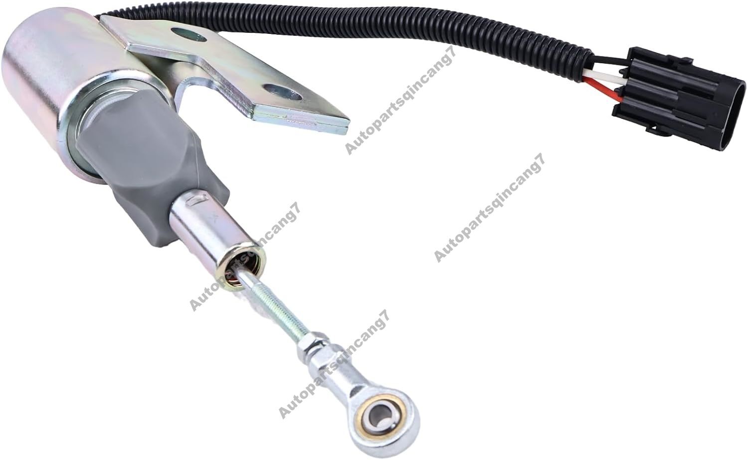 12V Fuel Shut Off Solenoid J991167 87420952 for CASE 580M 60XT 70XT 90XT 688G