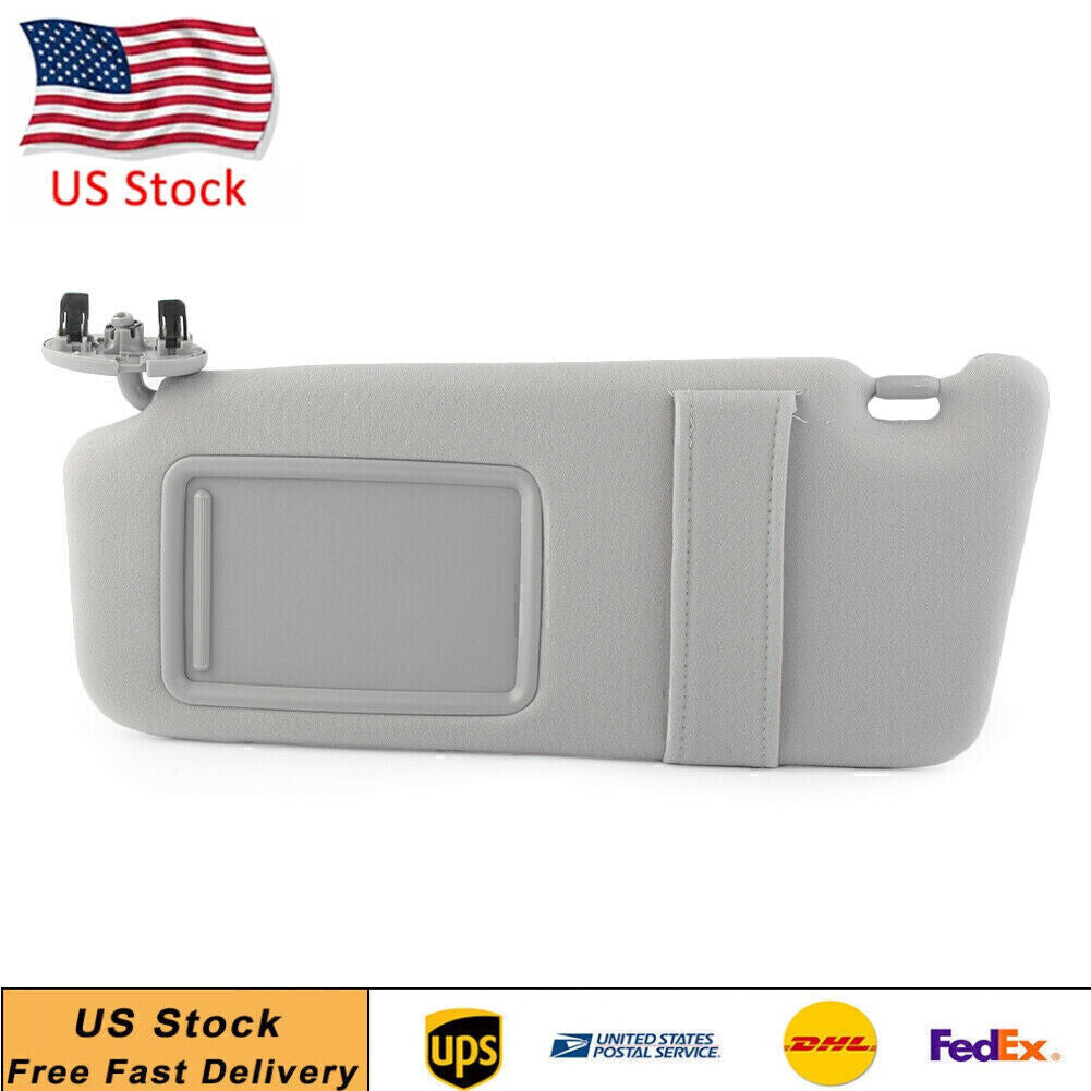 1x Left Driver Side Sun Visor for Toyota for Camry 2007-2011 2010 2009 2008 US STOCK