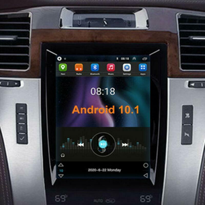 GPS For 2007-2014 for Cadillac for Escalade SLS 9.7 Vertical Android 10.1 Stereo Radio