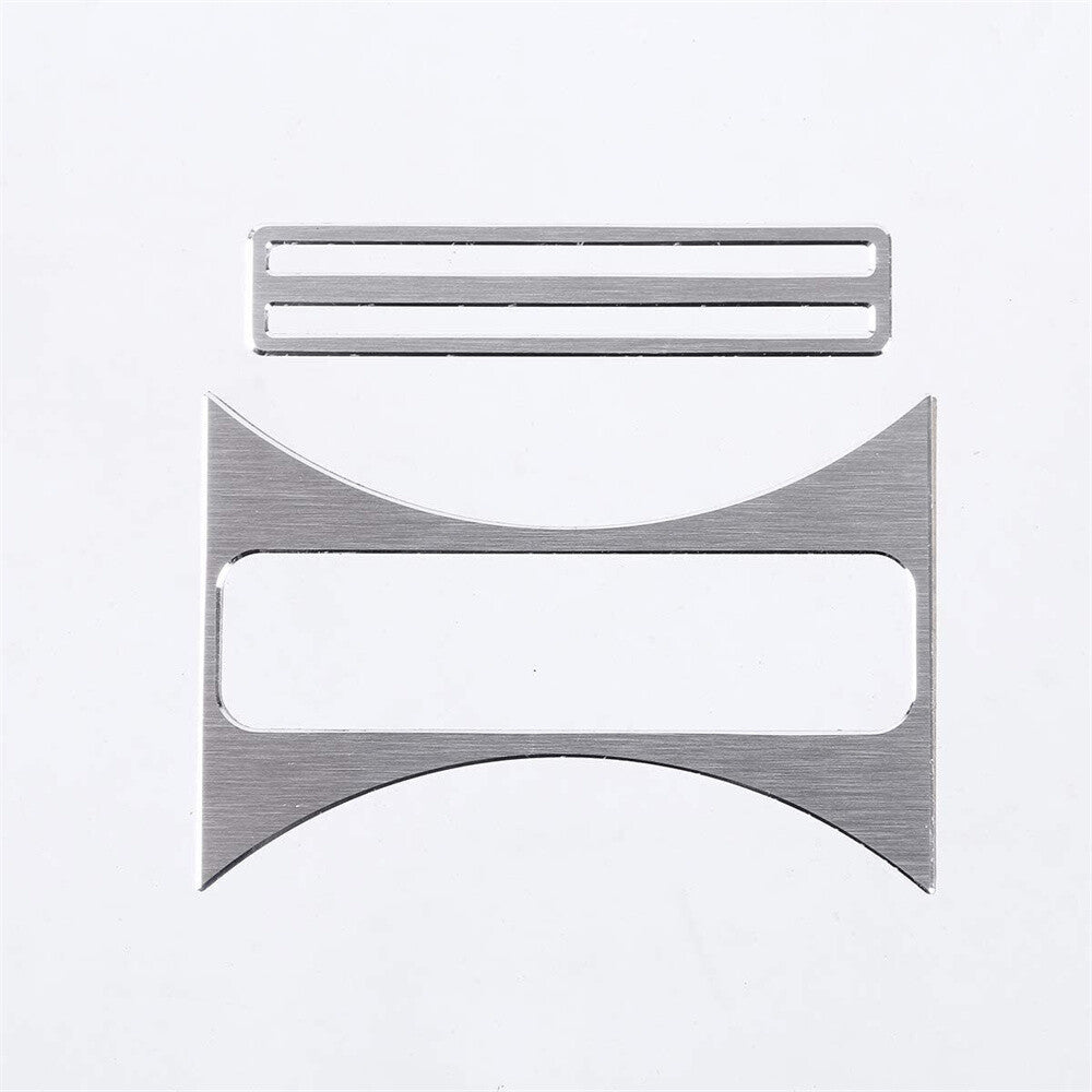 Alloy Silver Central Water Cup Holder Trim for Benz A GLA CLA Class W176 2013-19