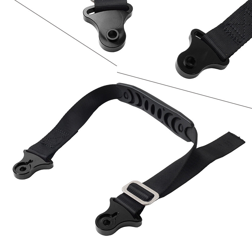Adjustable Fork Rear for Seat Rescue Strap Sling Pull Belt Motorcycle Universal
