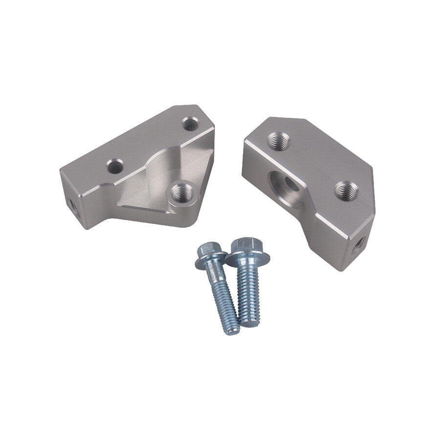 Knock Sensor Harnesses Relocation Brackets Aluminum For GM Gen III LS LR4 LQ4