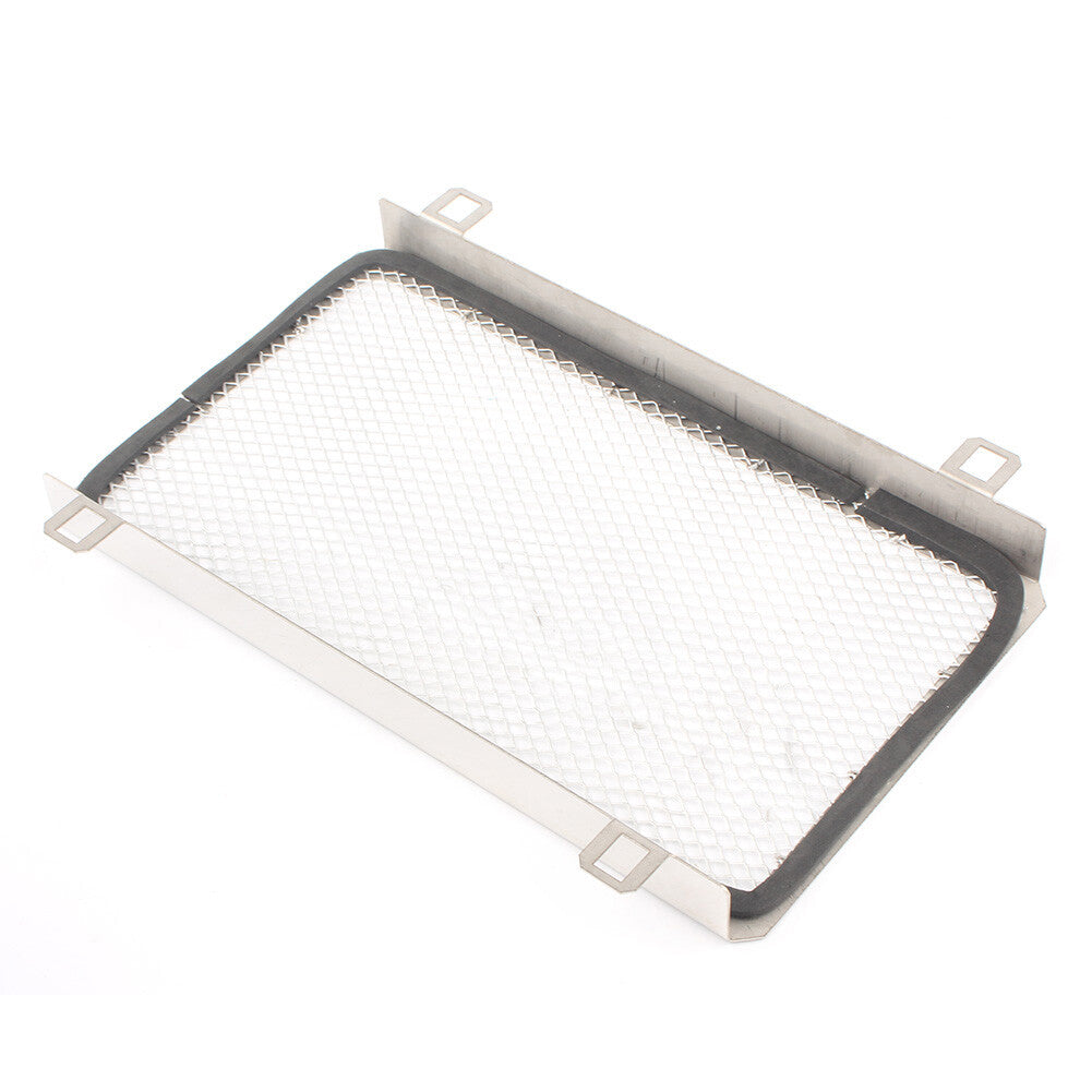 Motorcycles Radiator Grille Guard Cover for Kawasaki 250 300 Silver