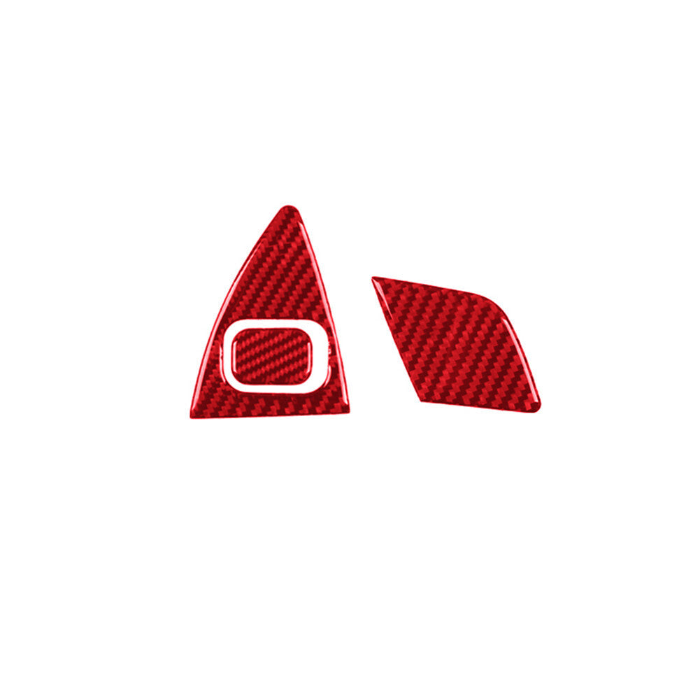 Red Carbon Fiber Passenger Side Door Accent Cover Trim for Acura TSX 2009-2014