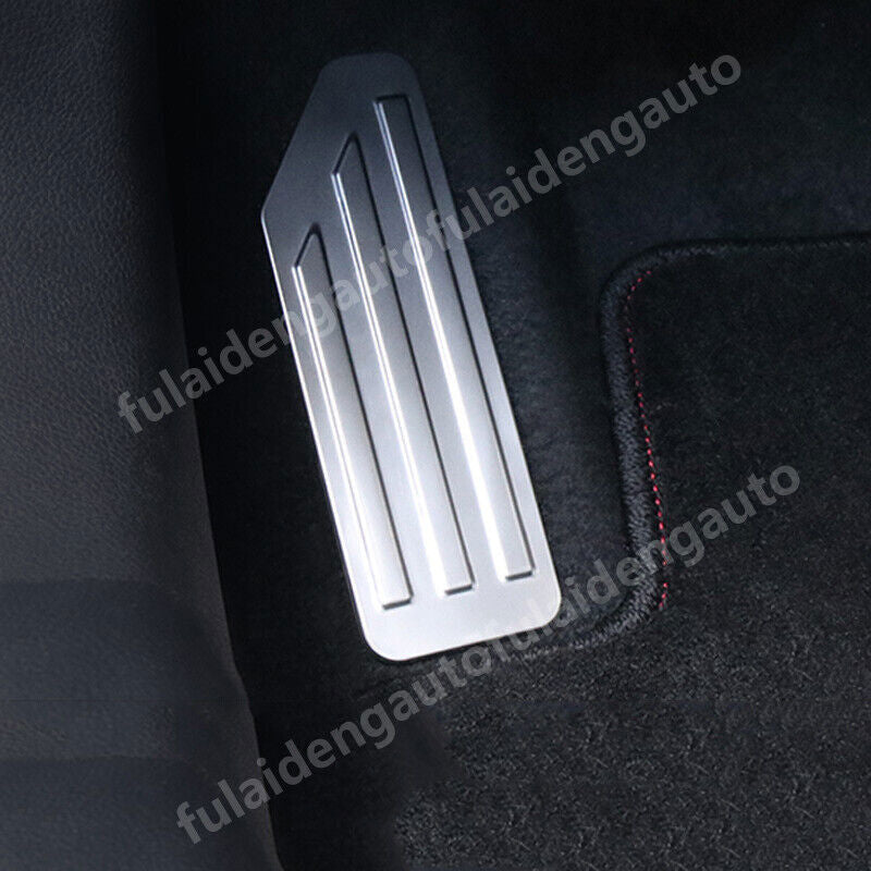 for Nissan Altima 2019-2022 Stainless Silver Titanium Foot Rest Pedal Pad Cover