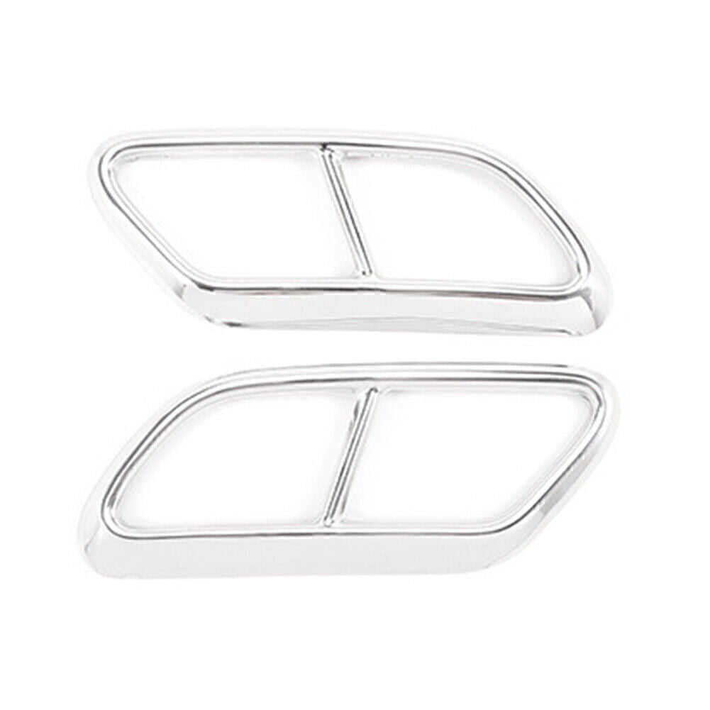 for Volvo V90 S90 2016-2020 Exhaust Muffler Tail Pipe Cover Trim Stainless Steel