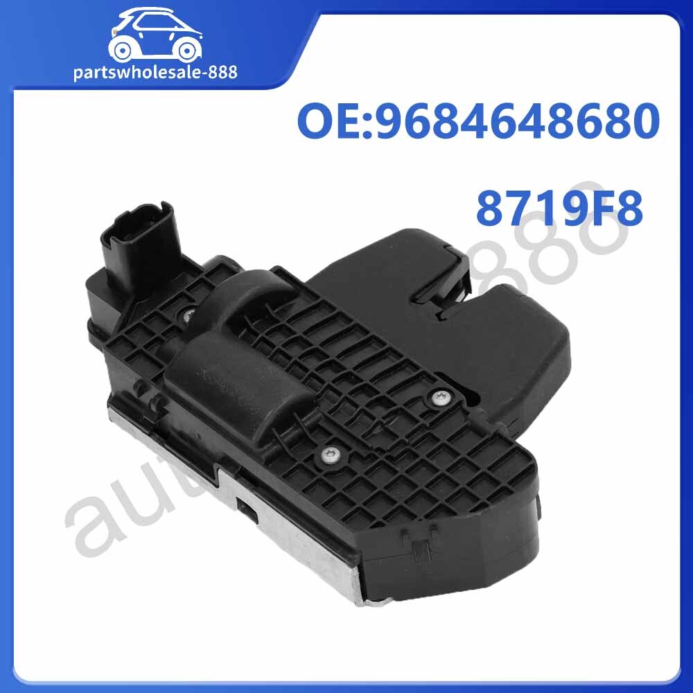 9684648680 8719F8 Tailgate and trunk lock actuator mechanically suitable for Peugeot for Citro?n