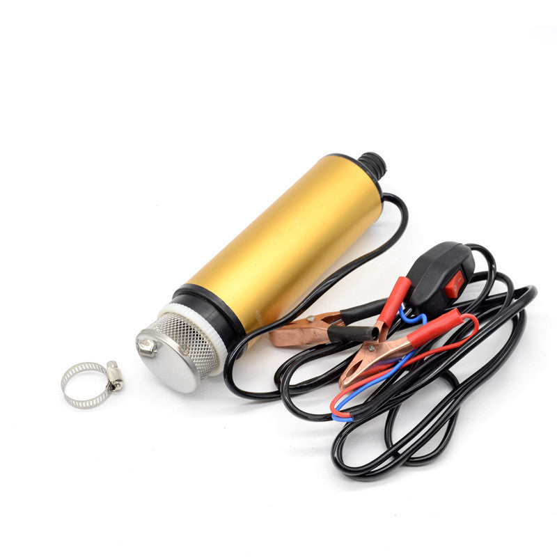 Car Submersible Diesel Fuel Water Oil Transfer Drum Pump for Mini Refueling Sub Tool