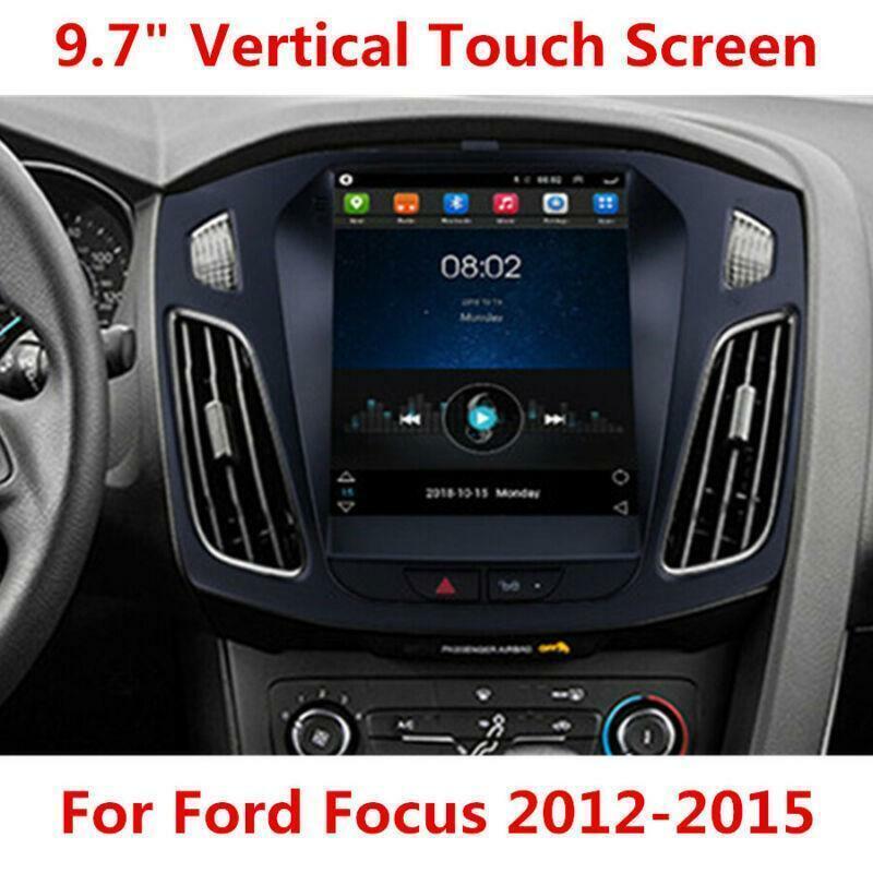9.7 Vertical Android 9.1 Car Stereo Radio Player GPS for Ford Focus 2012-2015