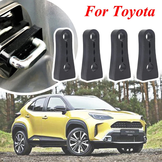 4X for Toyota for Corolla E140 E150 Car Sound Deadener Damper Door Lock Buffer 07-13