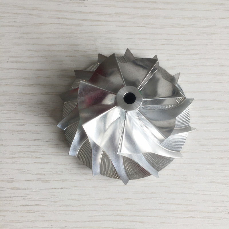 GT30 467756-0005 52.75/76.13 mm 7+7 Blade Turbine Milling/Burnt Compressor Wheel