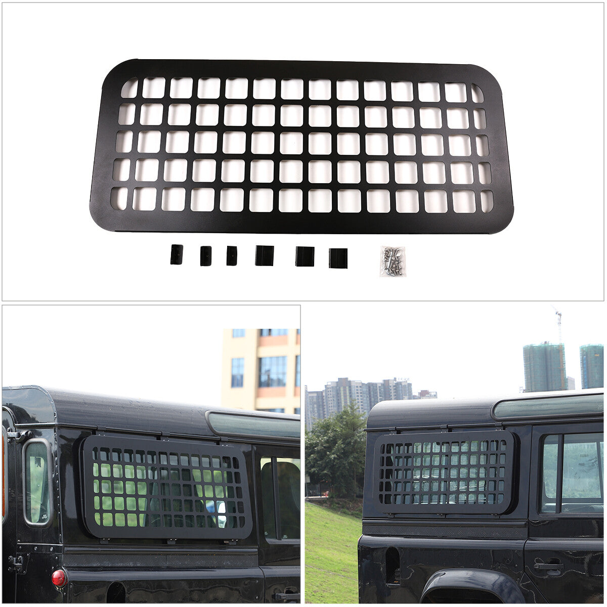 ABS pear-shaped armrest box side panel cover suitable for Toyota Sequoia 2022-2023