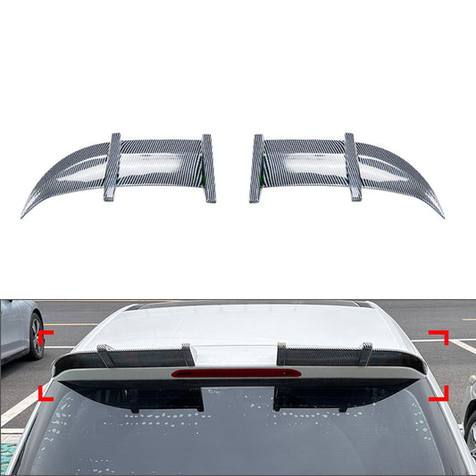 2pcs New ABS Rear Roof Spoiler Wing Lip for VW for Golf MK7 MK7.5 Rline 2013-19 2015