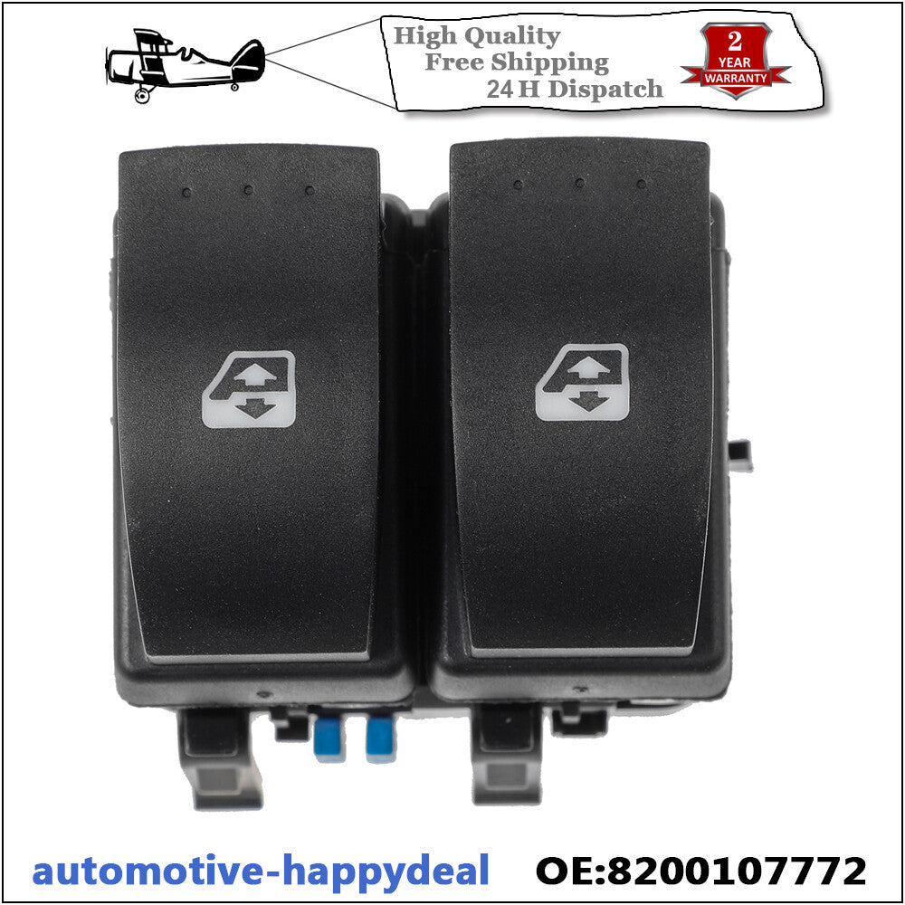 ELECTRIC WINDOW CONTROL SWITCH FRONT RIGHT for RENAULT MEGANE 2 II HATCHBACK