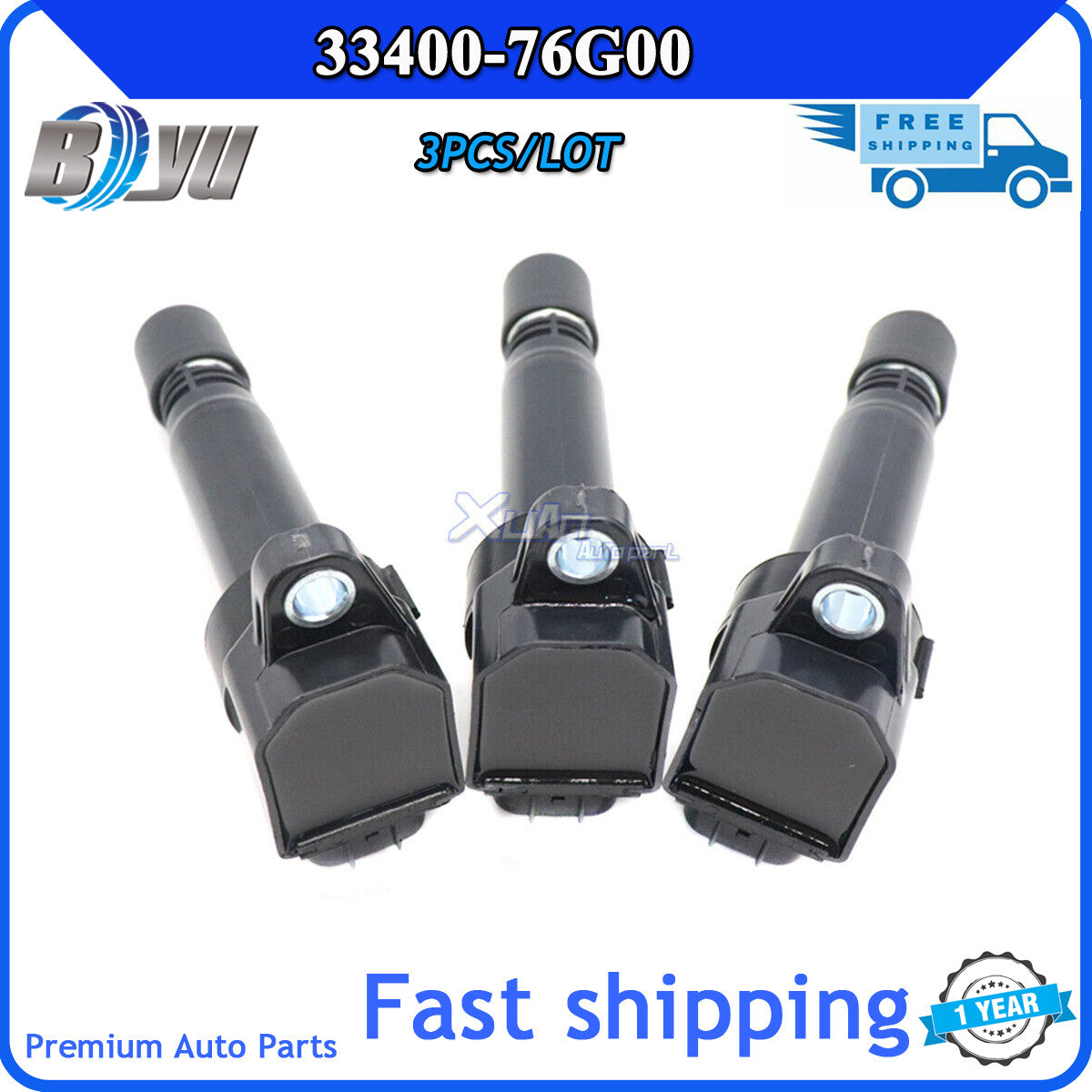 Ignition Coil 33400-76G0 33400-76G00 for Suzuki WAGON R+ ALTO III 1.0 33400-7660