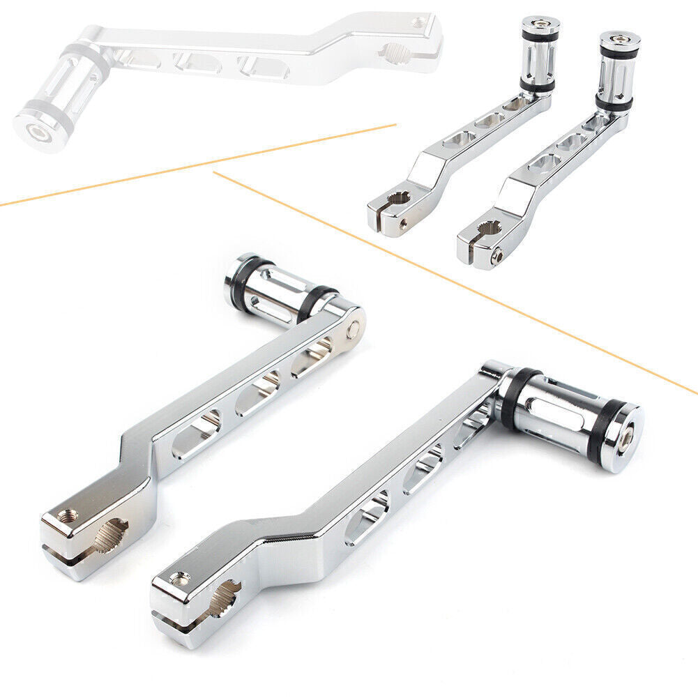CNC Heel/Toe Shift Lever w/Shifter Peg Fit for Harley Touring Street Glide Road King