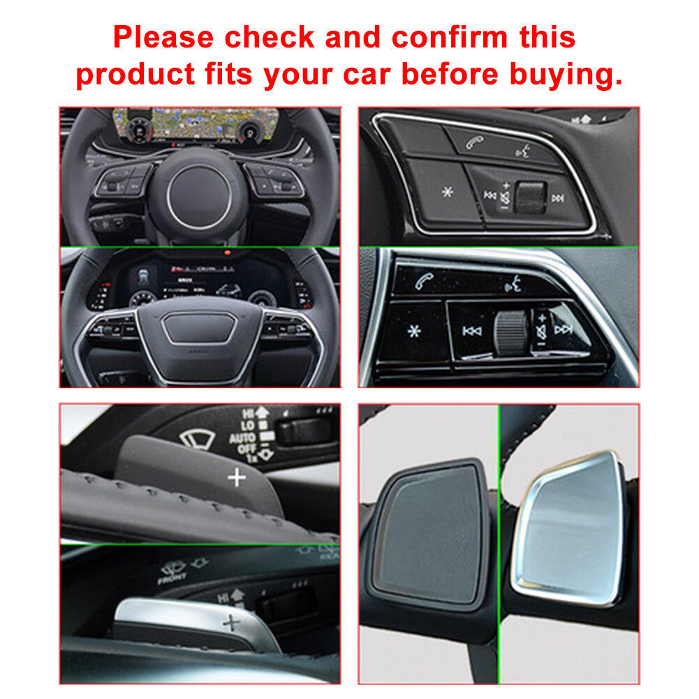 Steering Wheel Shift Paddle Extended Shifter Fit for Audi for A6 C8 A7 4KA for A8 S4 2020