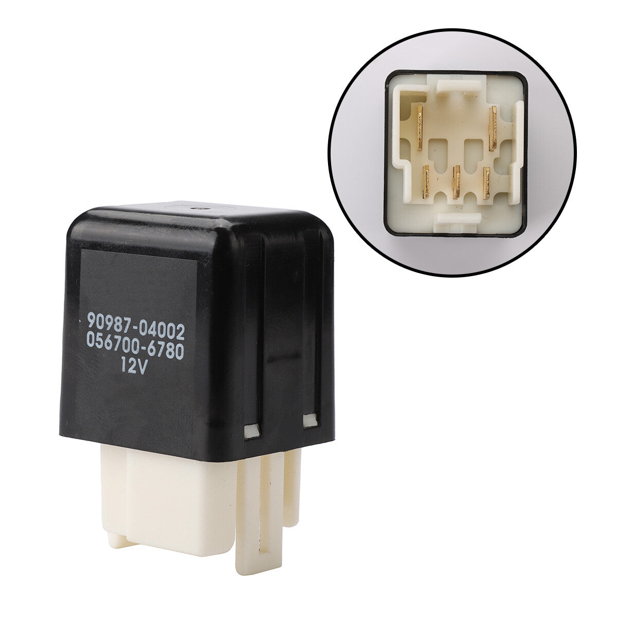 for Toyota 90987-04002 Main Multi-Purpose 5 Pin Relay Blower Cooler Ignition