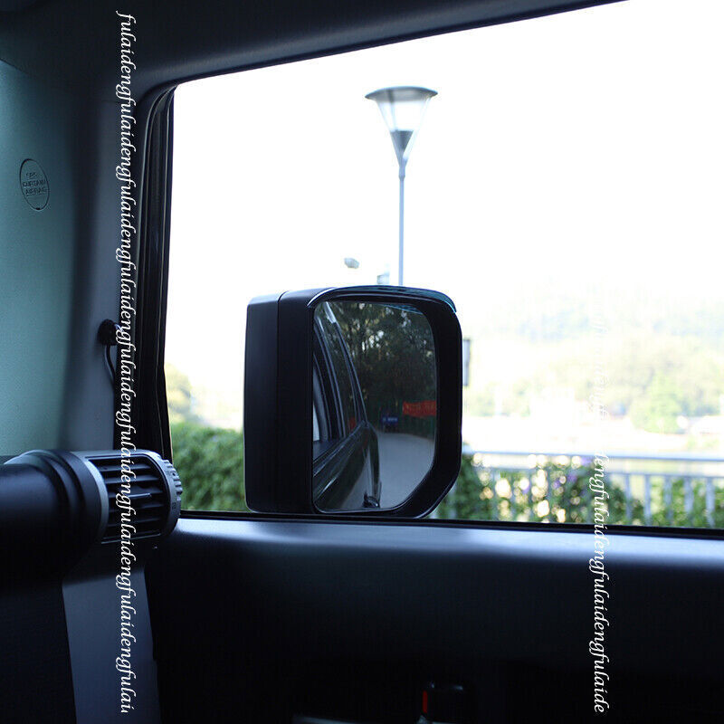 for Toyota FJ Cruiser 07-14 Carbon Fiber Rearview Mirror Rain Guard Eyebrow Trim