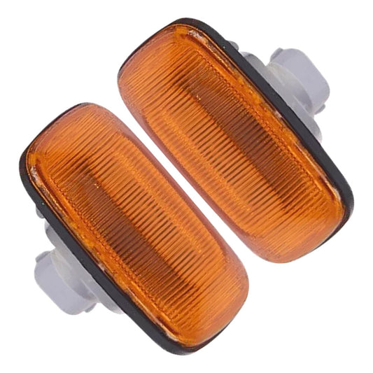 2Pcs Side Fender Marker Light Lamp for Land Cruiser 70 80 90 100 Series Mark II