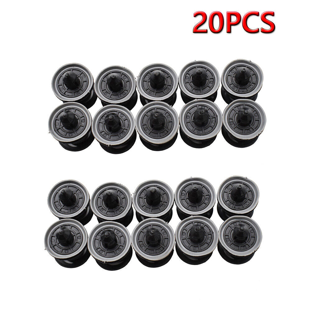 for VW for Audi Door Trim Panel Retainer Fastener Clip w/ Sealer (Set of 20pcs)