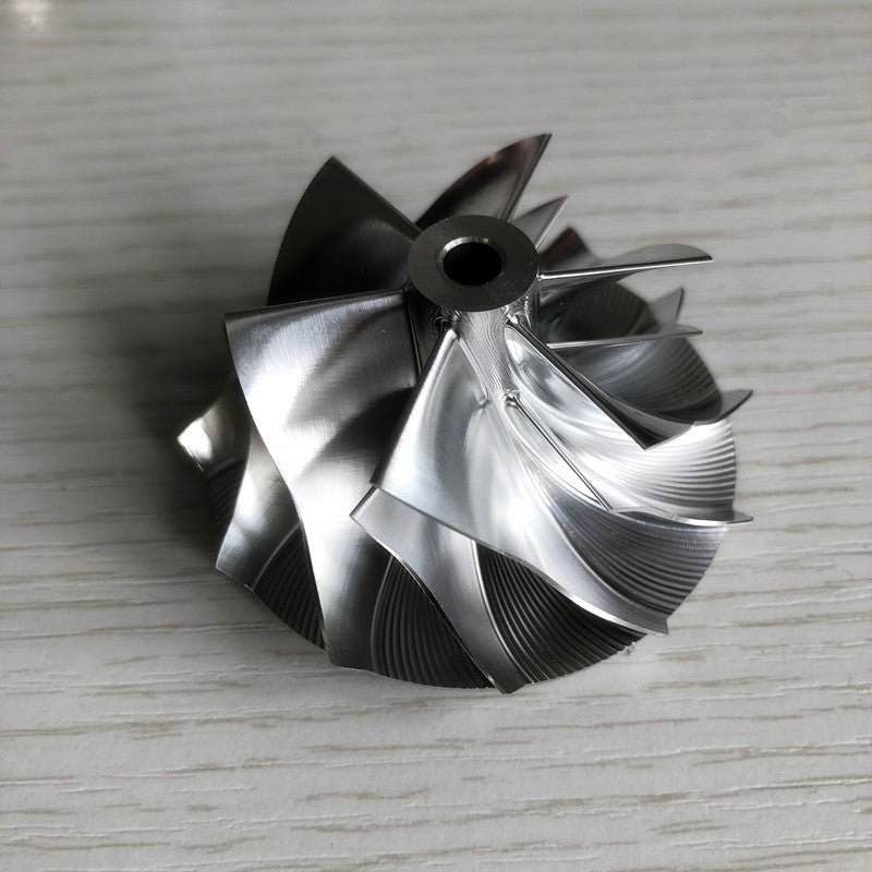 GT15-25 6+6 Blade 43.40/56.03 mm Performance Turbine Billet Compressor Wheel