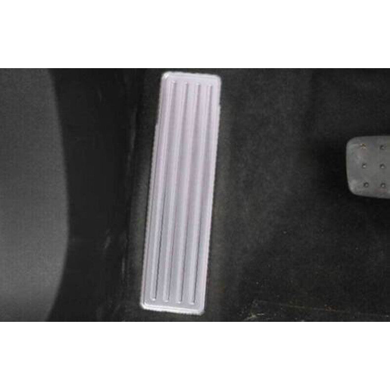 For Chevry Blazer 2019-22 silver Car Left Side Foot Rest Pedal Panel Cover trim