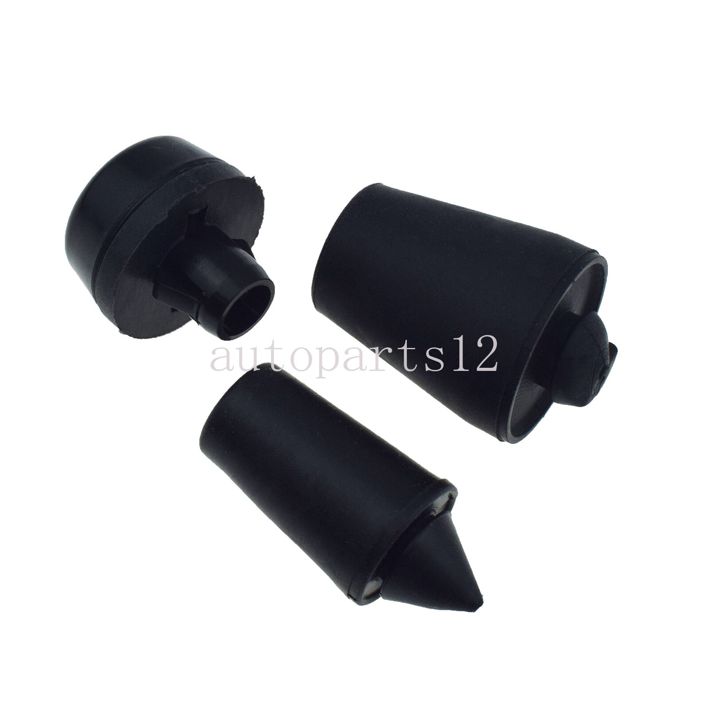Tailgate and trunk lid damper rubber cover 3-piece set suitable for Toyota RAV4 2001-2014